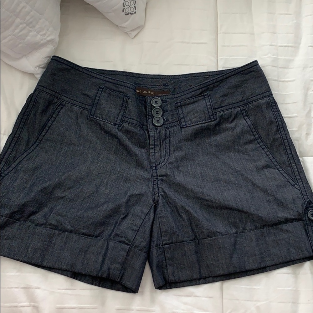 2 for $15. The Limited Drew Fit shorts.  Size 0